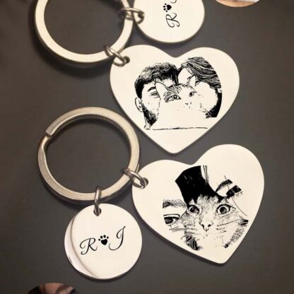 Llavero Heart personalizado