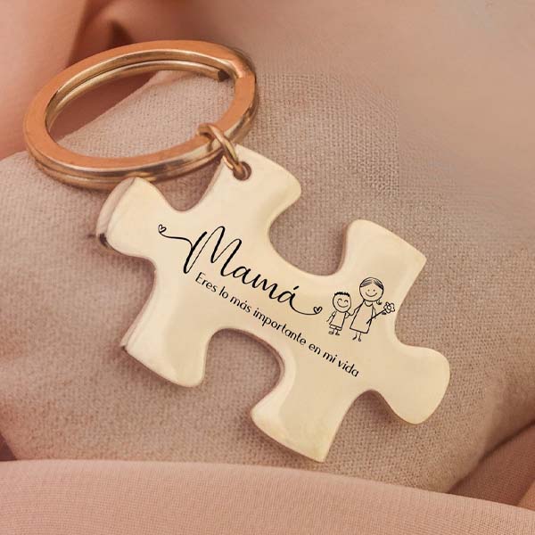 Llavero Puzzle sin personalizar