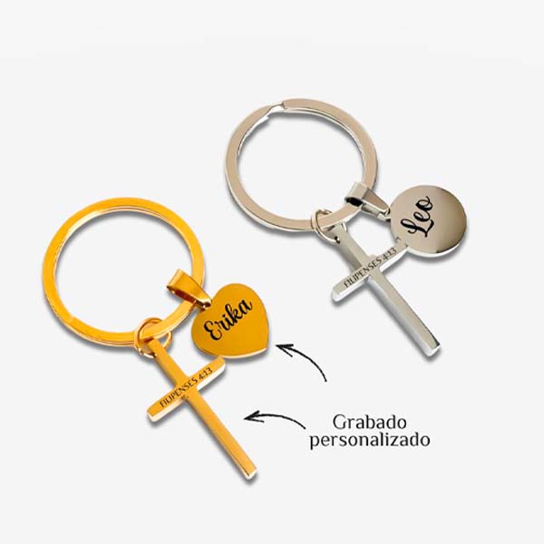 Llavero Cross personalizado