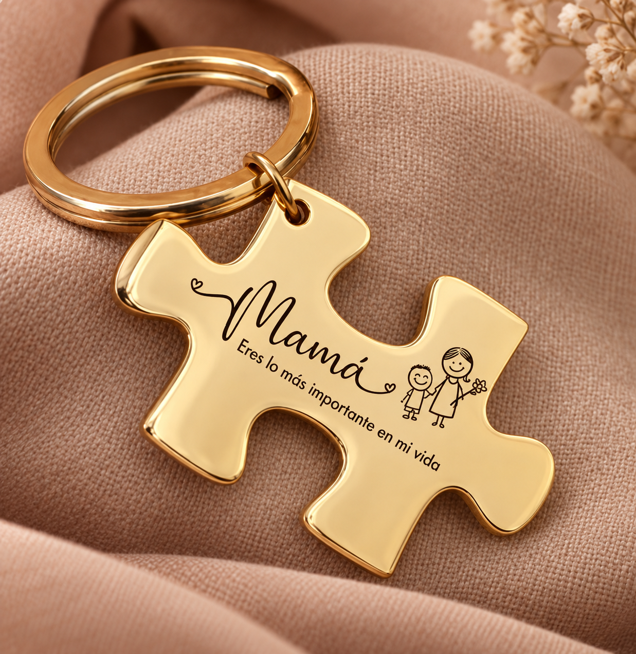 Llavero Puzzle personalizado