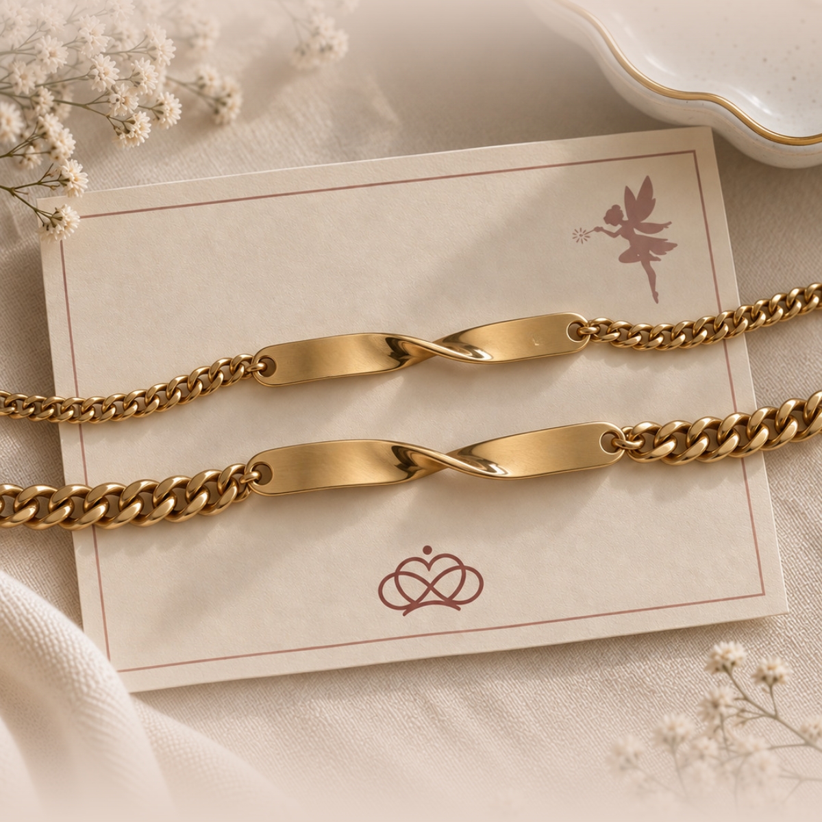 Pulseras Twist Love sin personalizar