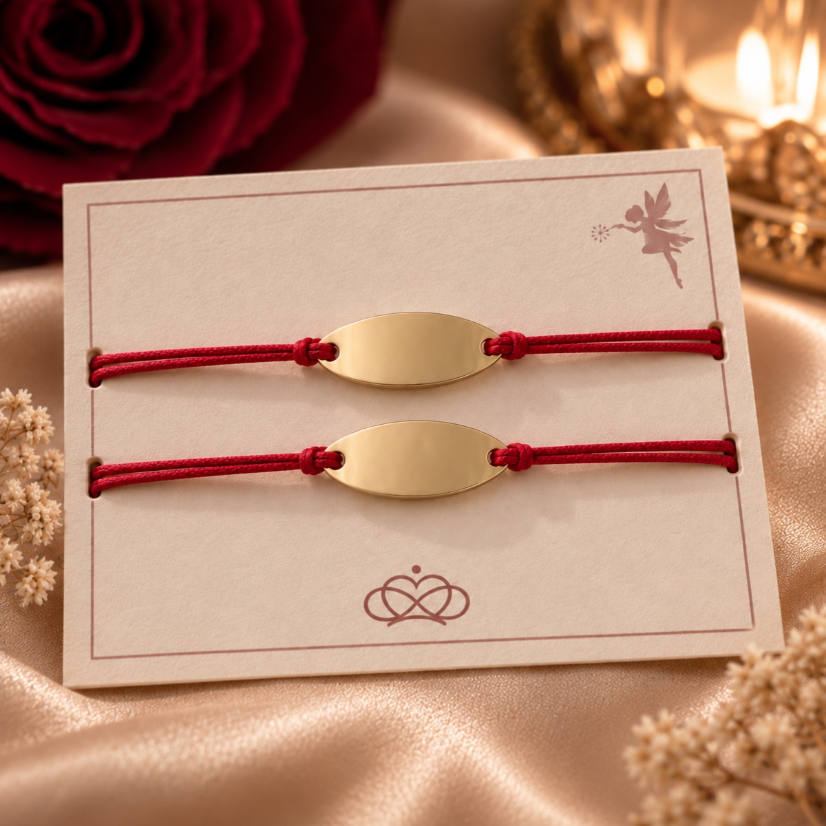 Pulseras Oval Love sin personalizar