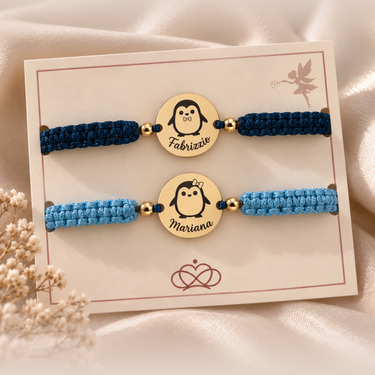 Pulseras Conexión Tejido personalizado