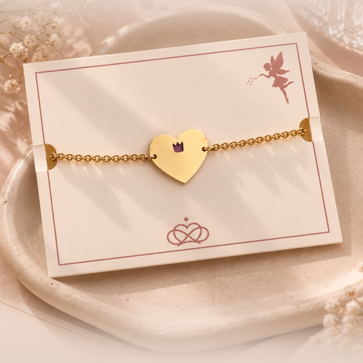 Pulsera Holly Heart sin personalizar