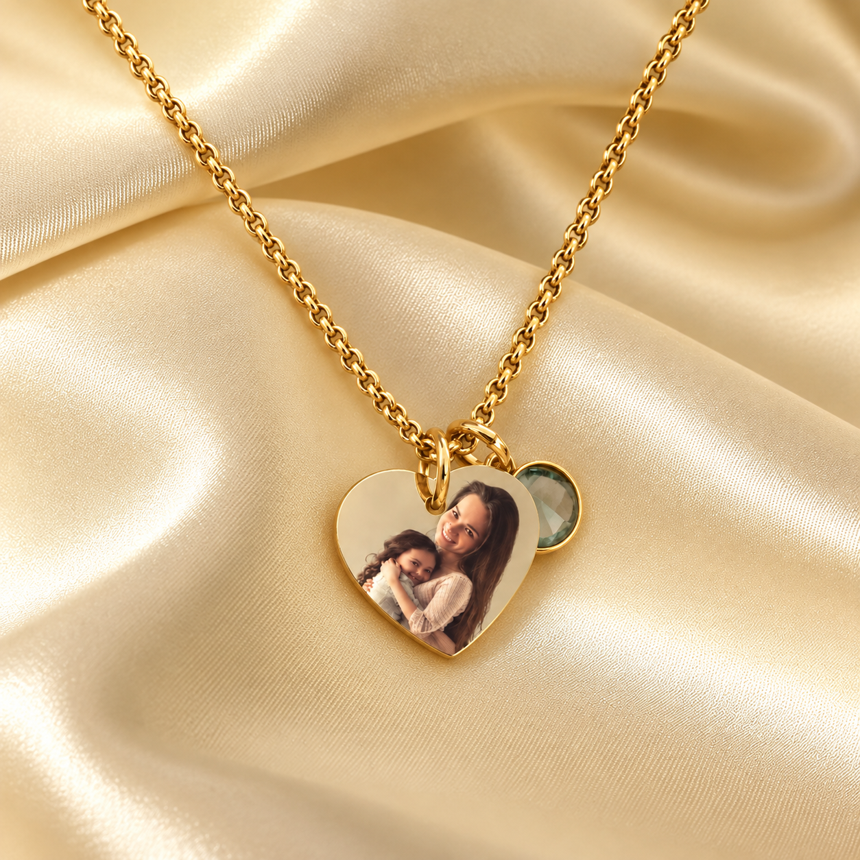 Collar Lovely con birthstone sin personalizar